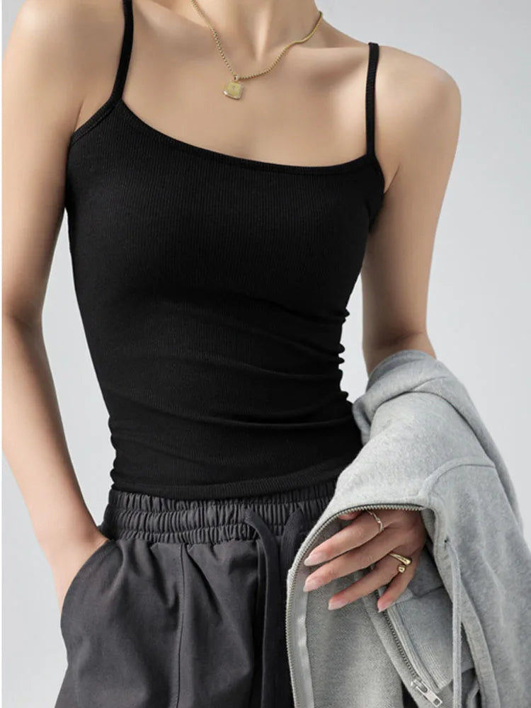 SOLYVIA Basic Sleeveless Tank Top