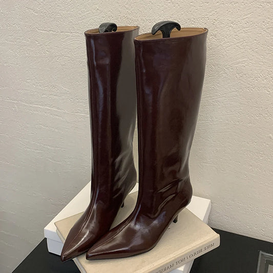 SOLYVIA Gloss Boots