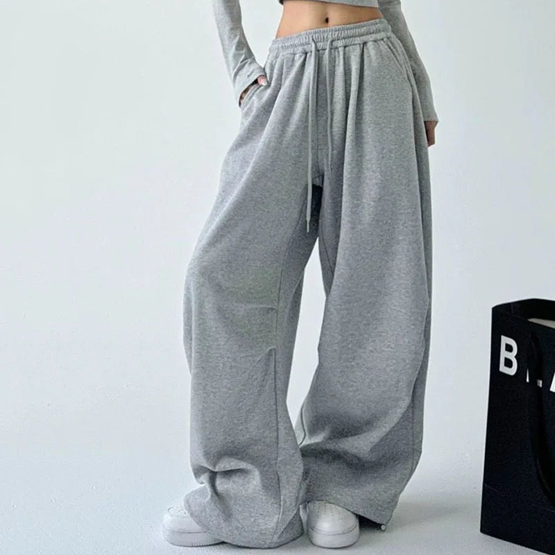 SOLYVIA Sweatpant Baggy Oversize Gray