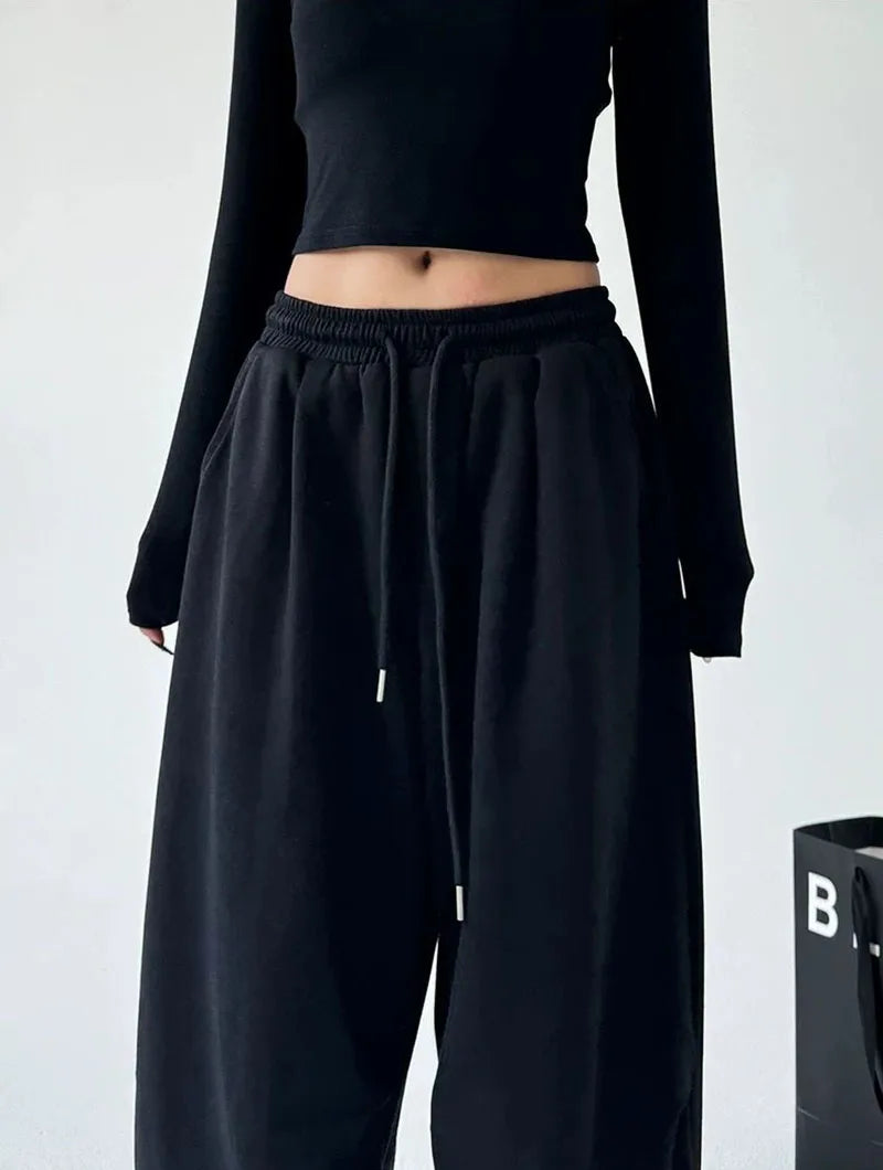 SOLYVIA Sweatpant Baggy Oversize Gray